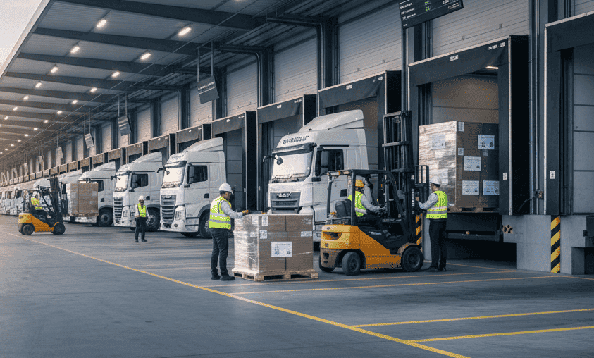Modern Warehouse Facilities – Protected Load/Unload Areas